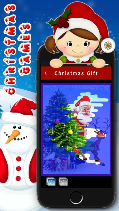 Tangkapan skrin Kids santa Game - Christmas Party for Toddler