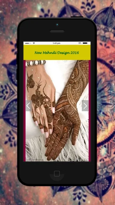 Latest Mehndi Designs 2016 - Beautiful & Fashionable Wedding Collection & Drawings Screenshots
