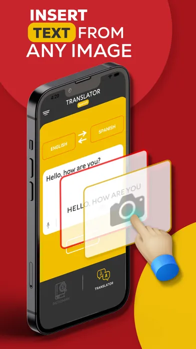 Capturas de tela do Spanish Translator -Dictionary