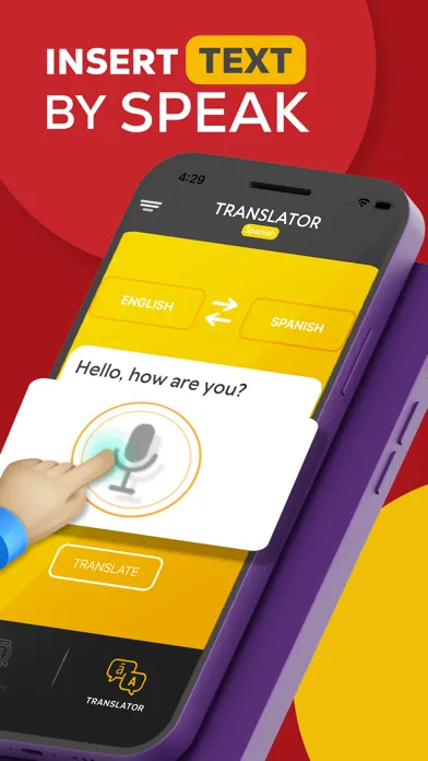 Capturas de tela do Spanish Translator -Dictionary
