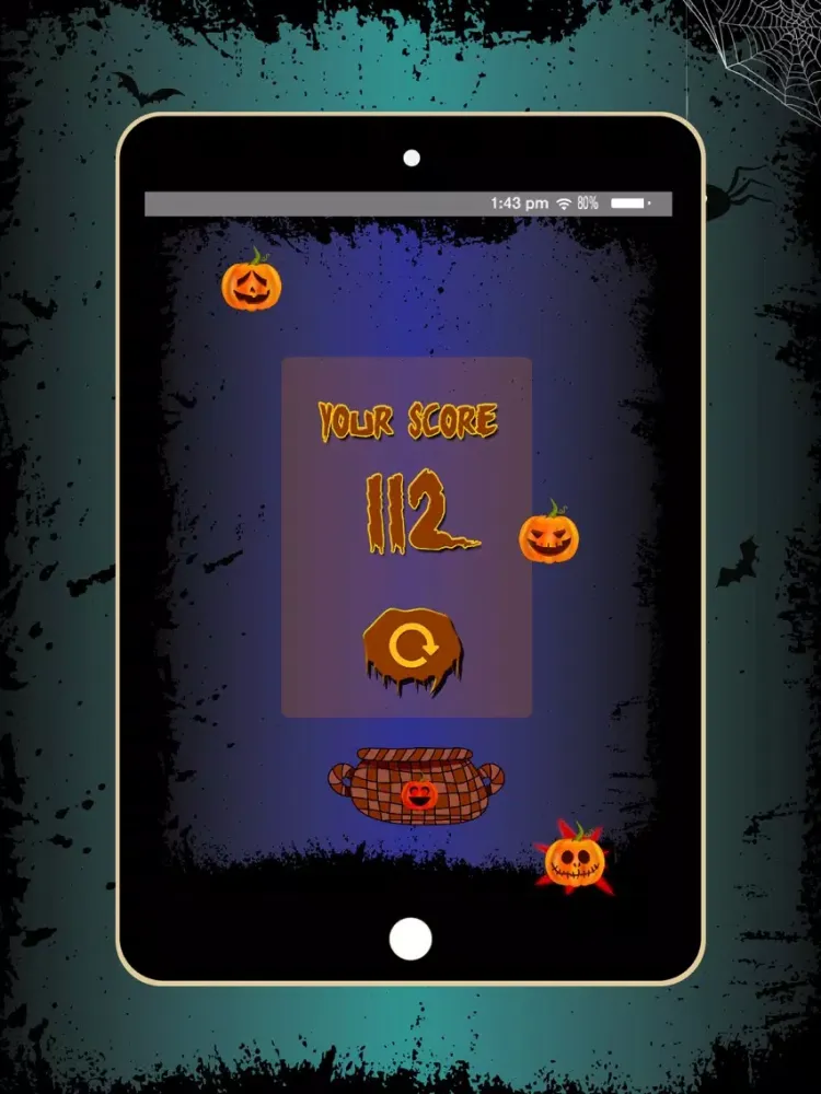 Zrzuty ekranu Fall Pumpkin - Catch Halloween 2016 iPad 