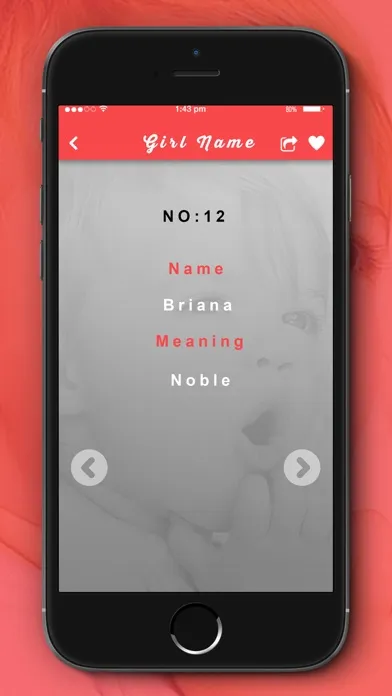 Baby Names Assistant應用截圖