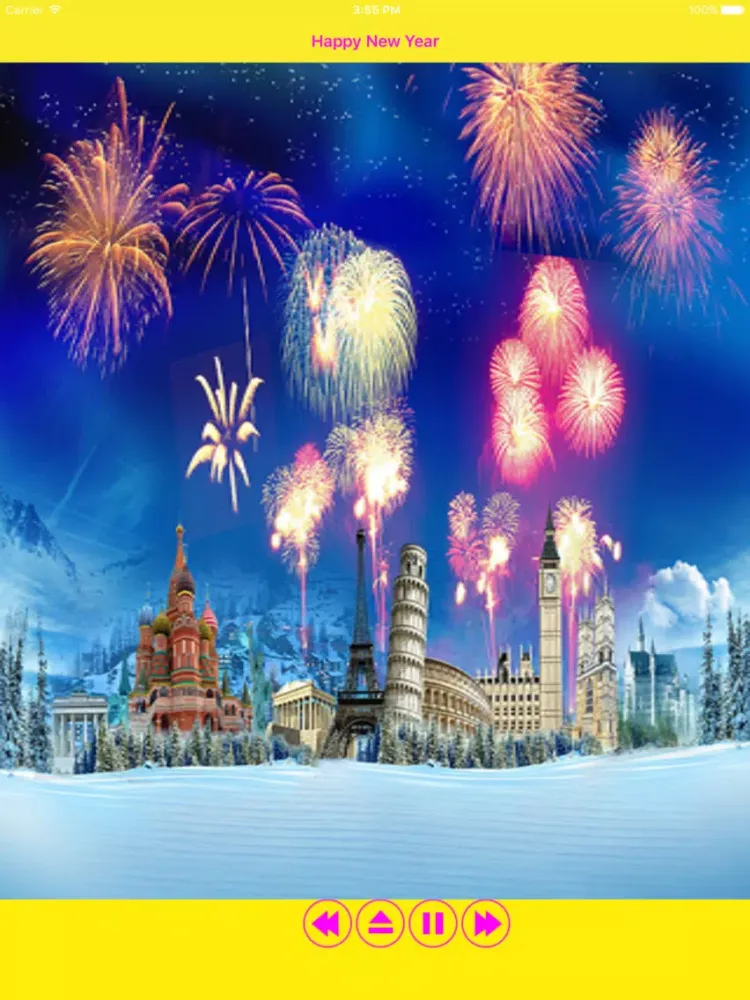 Happy NewYear 2017 Songs - Wallpaper with sounds iPad  स्क्रीनशॉट