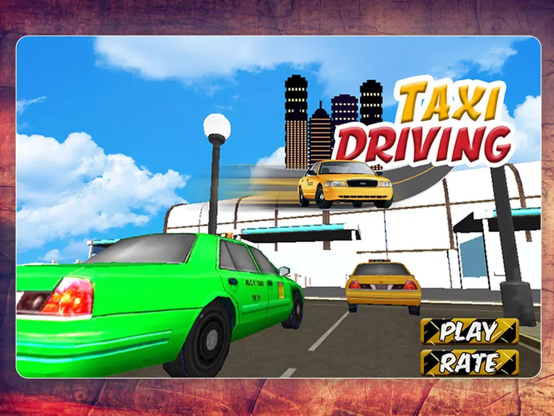 Zrzuty ekranu Modern City Taxi Driving Simulator 2016 iPad 