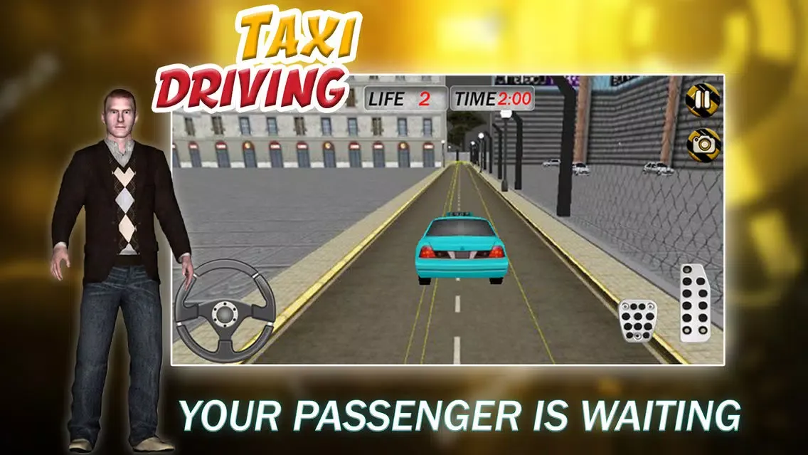 Zrzuty ekranu Modern City Taxi Driving Simulator 2016