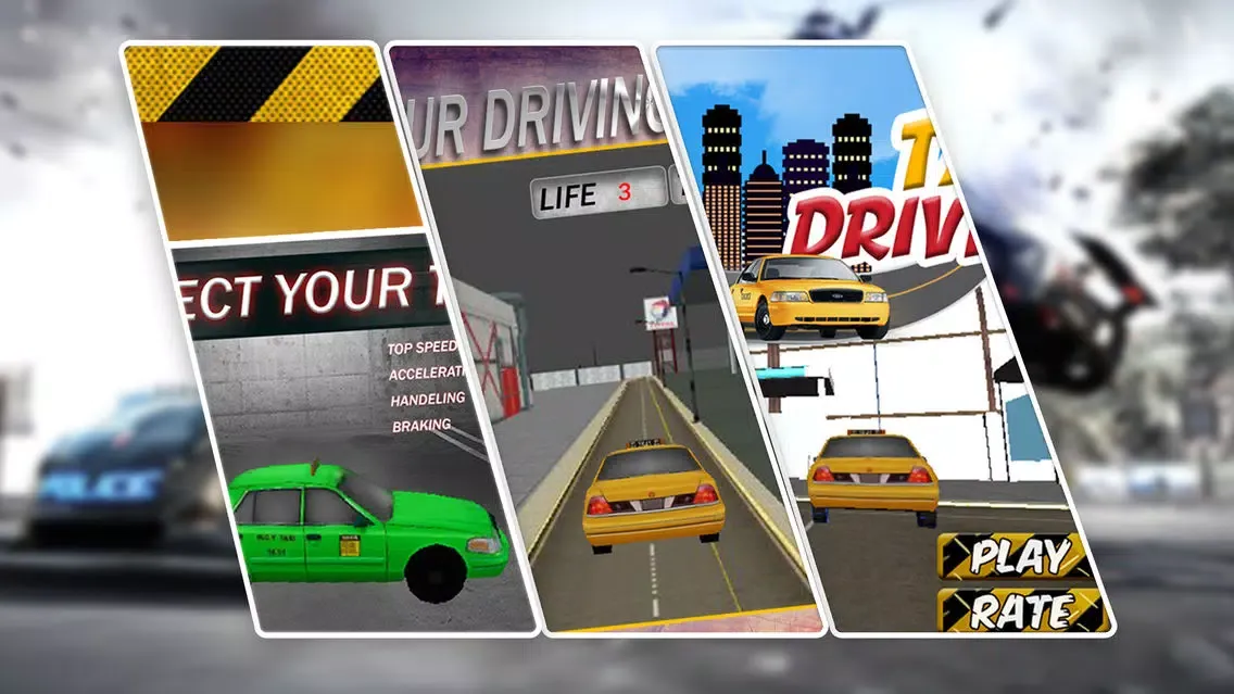 Zrzuty ekranu Modern City Taxi Driving Simulator 2016