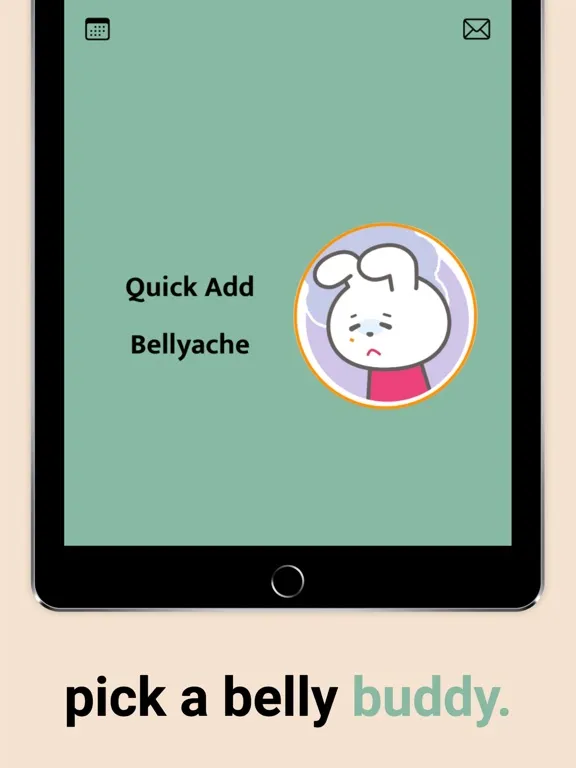 Painless Bellyache Tracker iPad 应用截图