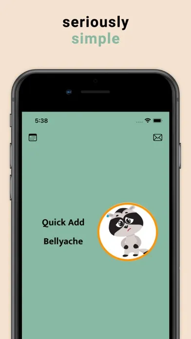 Painless Bellyache Tracker应用截图
