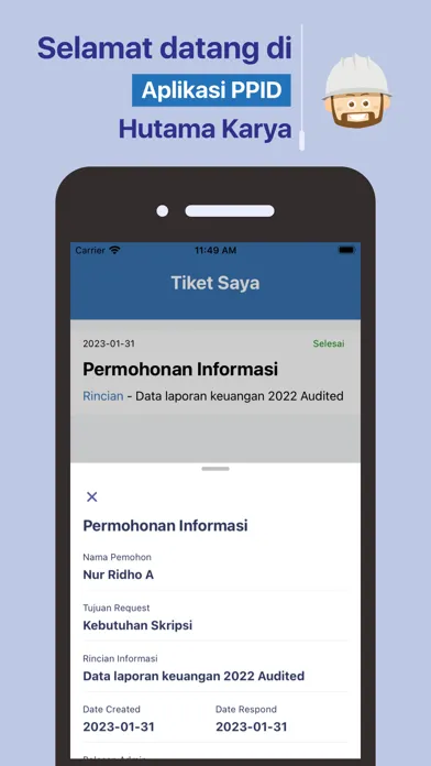 PPID Hutama Karya Screenshots