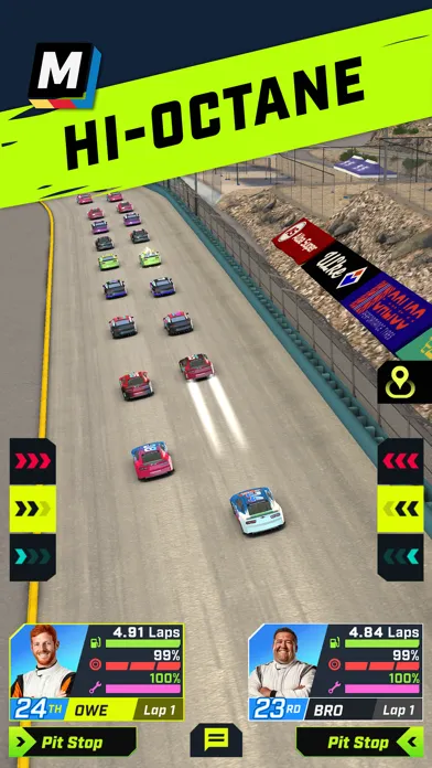 Zrzuty ekranu NASCAR® Manager