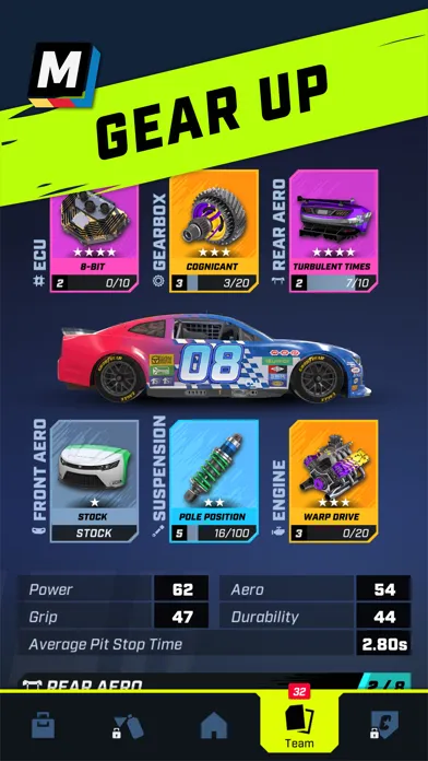 Zrzuty ekranu NASCAR® Manager