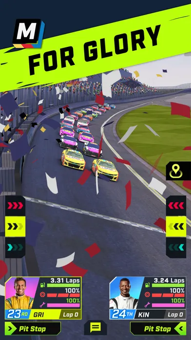 Zrzuty ekranu NASCAR® Manager