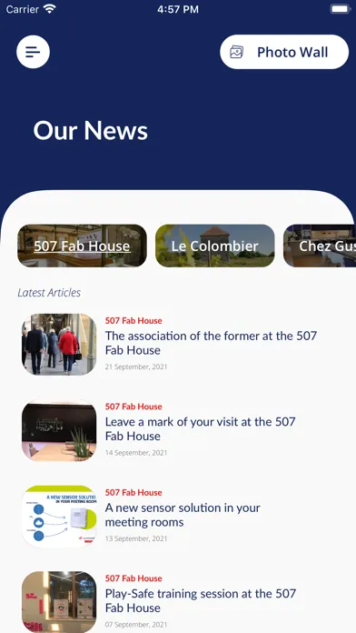 Captures d'écran de My Fab House App'