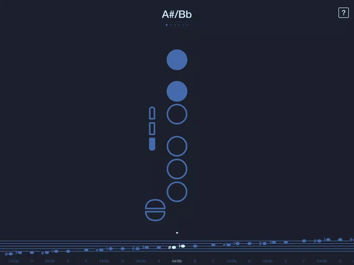 تصاویر Alto Saxophone Fingering Chart iPad 
