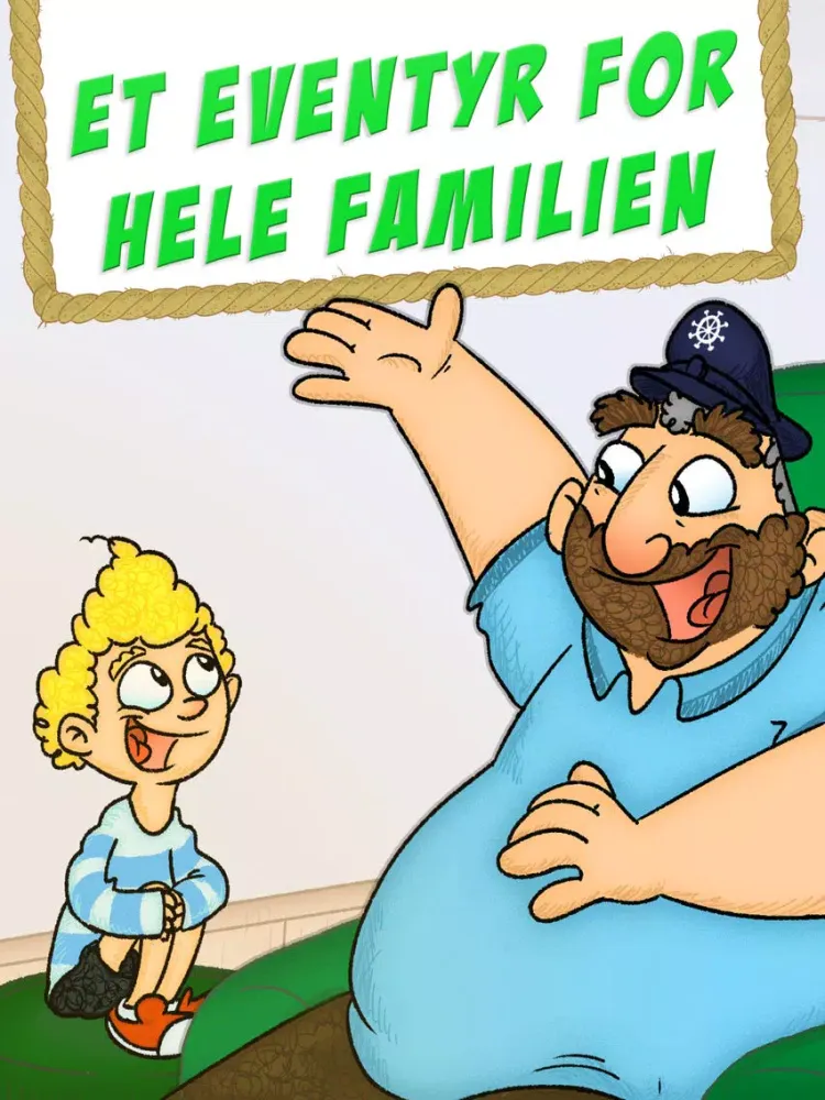 Tangkapan layar Anton og lakridsmysteriet iPad 