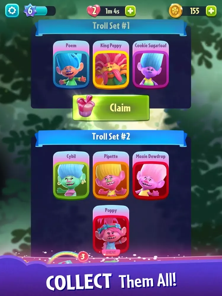 DreamWorks Trolls Pop ‎ iPad  Screenshots