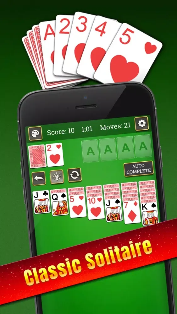 Capturas de tela do Solitaire: Classic Card Puzzle