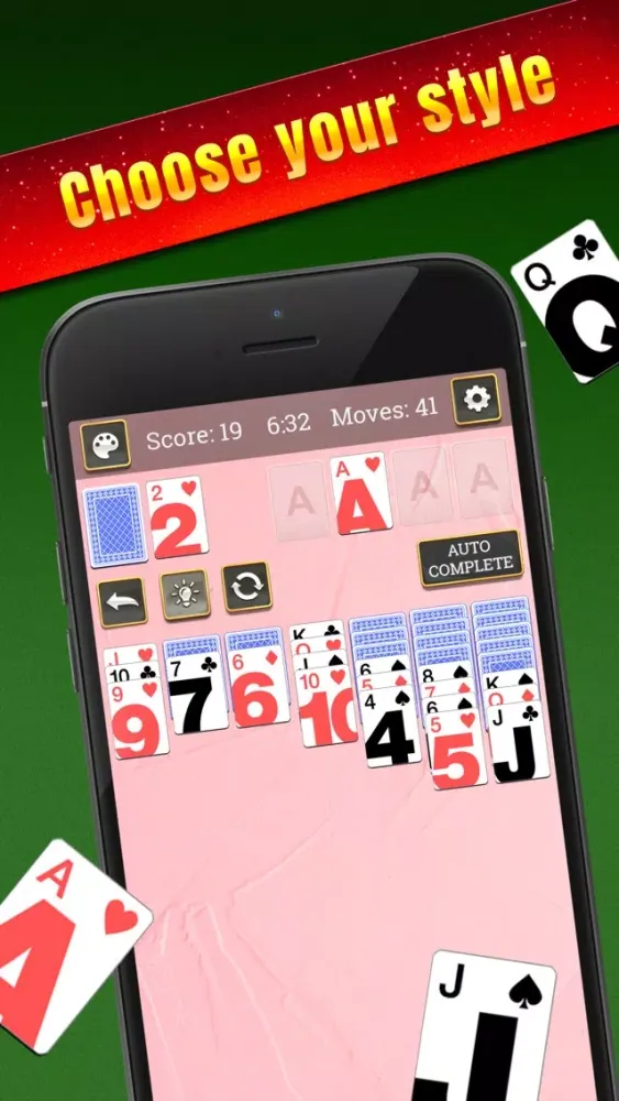 Capturas de tela do Solitaire: Classic Card Puzzle
