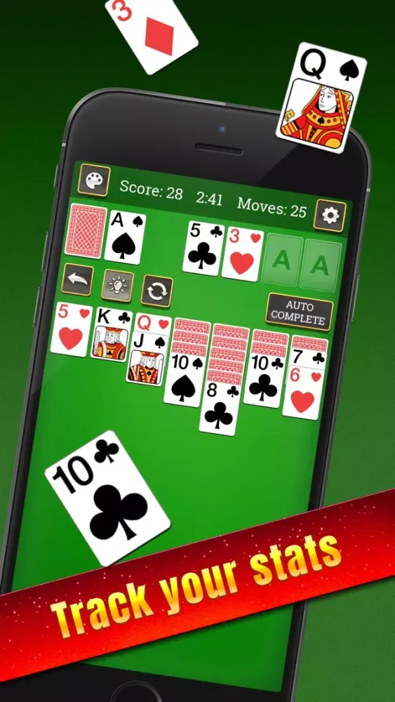 Capturas de tela do Solitaire: Classic Card Puzzle
