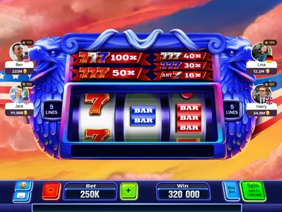 تصاویر Stars Slots Casino - Vegas 777 iPad 