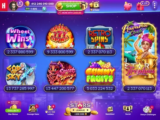 تصاویر Stars Slots Casino - Vegas 777 iPad 