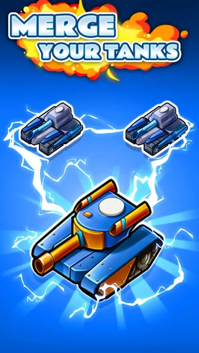 Huuuge Little Tanks Merger应用截图
