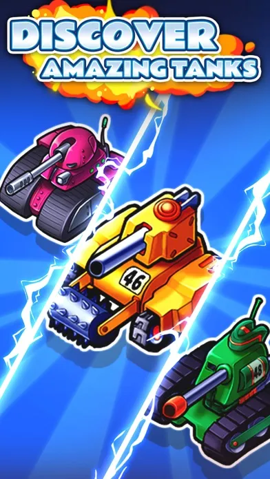 Huuuge Little Tanks Merger应用截图