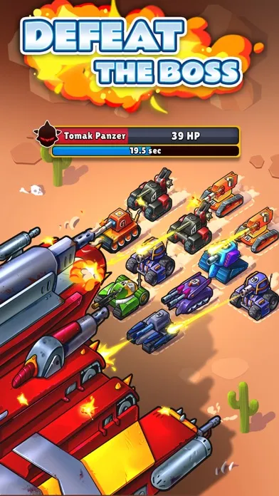 Huuuge Little Tanks Merger应用截图
