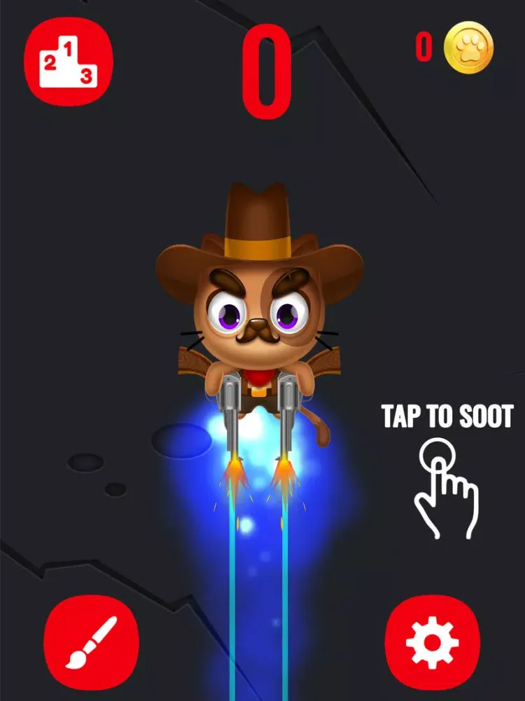 Capturas de pantalla de Catslinger - Flip and Jump iPad 