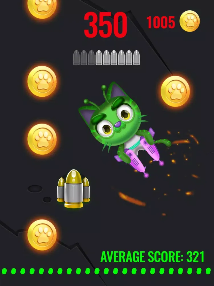 Capturas de pantalla de Catslinger - Flip and Jump iPad 