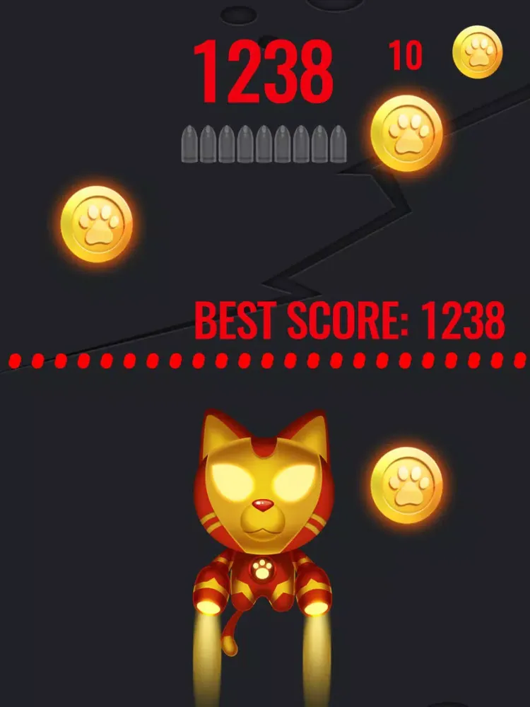 Capturas de pantalla de Catslinger - Flip and Jump iPad 