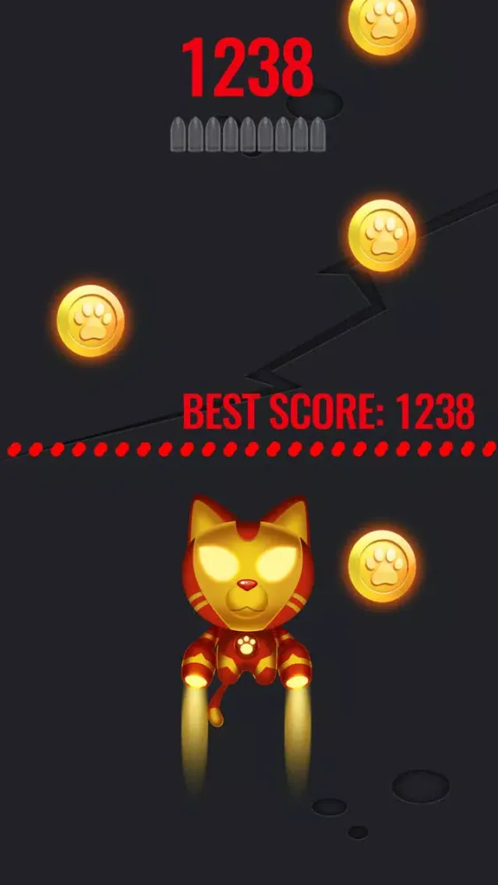 Capturas de pantalla de Catslinger - Flip and Jump
