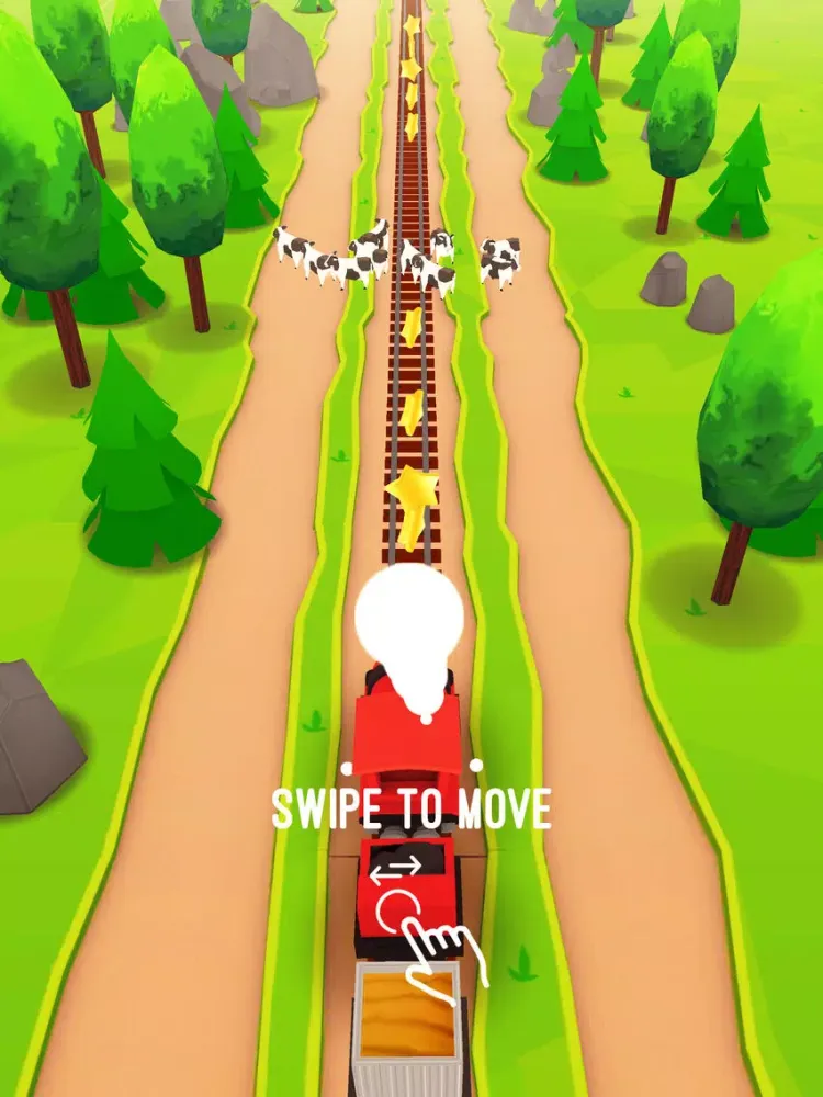 Tangkapan layar Rush Track Express iPad