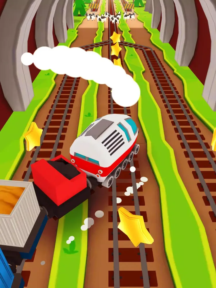 Tangkapan layar Rush Track Express iPad