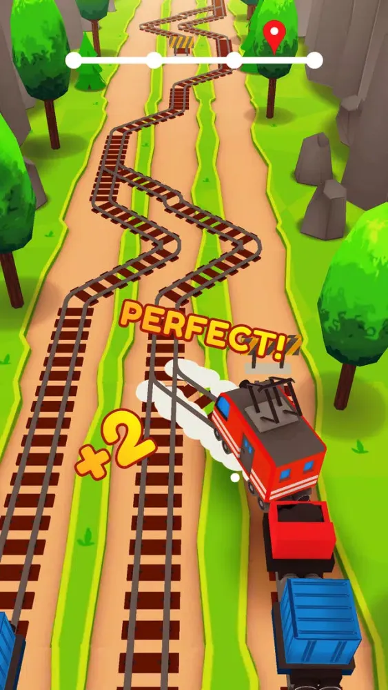 Tangkapan layar Rush Track Express