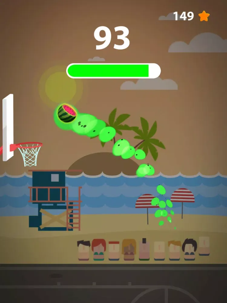 Tangkapan layar Tap Dunk - Basketball iPad 