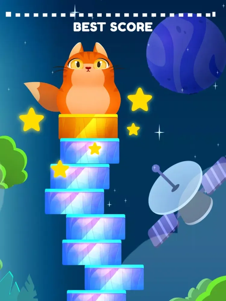 Animal Stack Jump iPad 应用截图