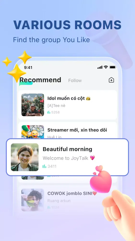 Скриншоты Joytalk