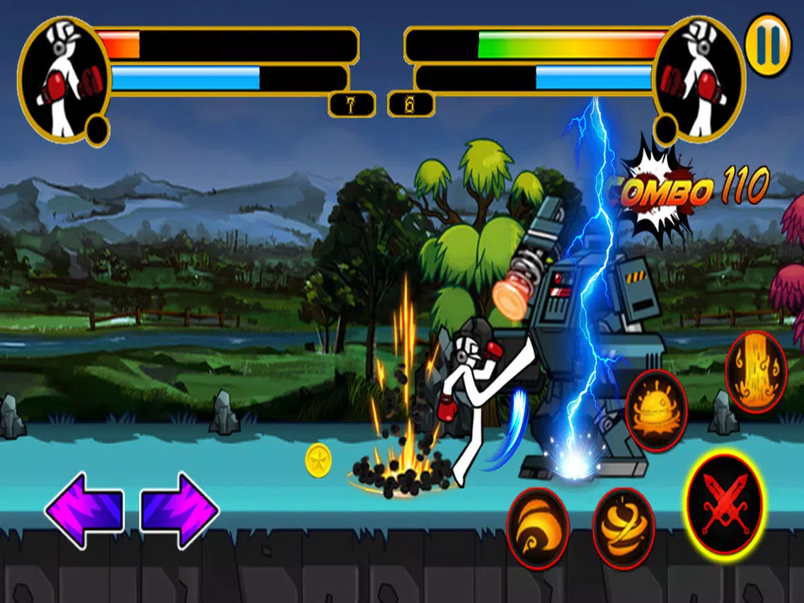 Captures d'écran de Fun Combat - Free Fighting Game iPad 