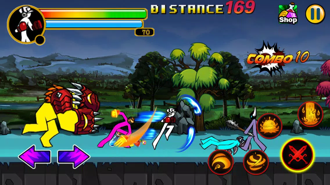Captures d'écran de Fun Combat - Free Fighting Game