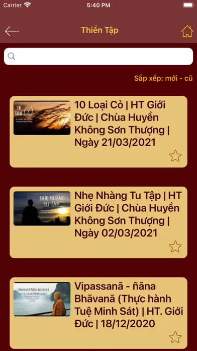 Capturas de tela do Huyền Không Sơn Thượng