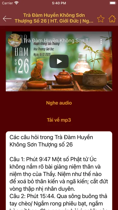 Capturas de tela do Huyền Không Sơn Thượng