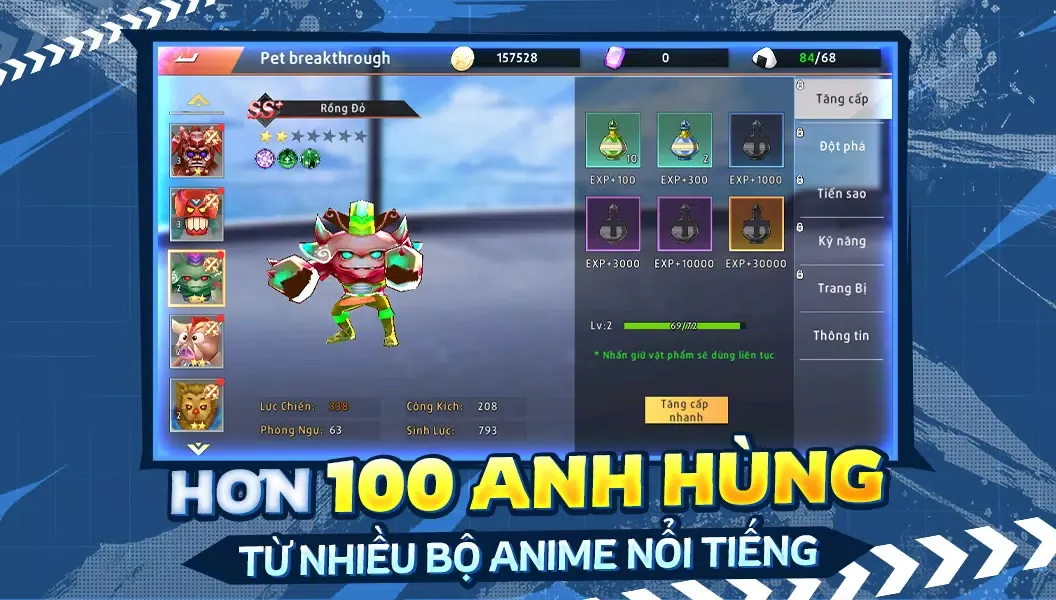 Zrzuty ekranu Siêu Anh Hùng Đại Chiến