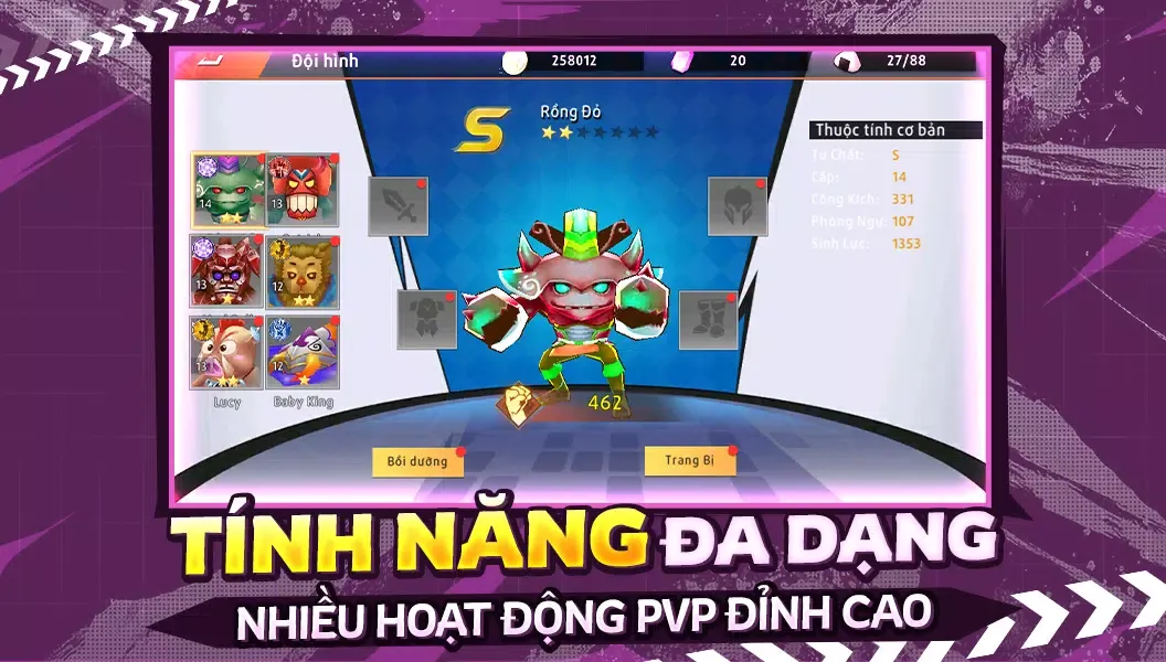 Zrzuty ekranu Siêu Anh Hùng Đại Chiến