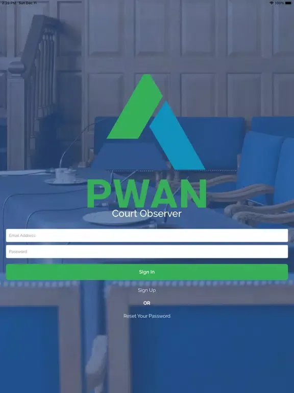 PWAN iPad  Screenshots