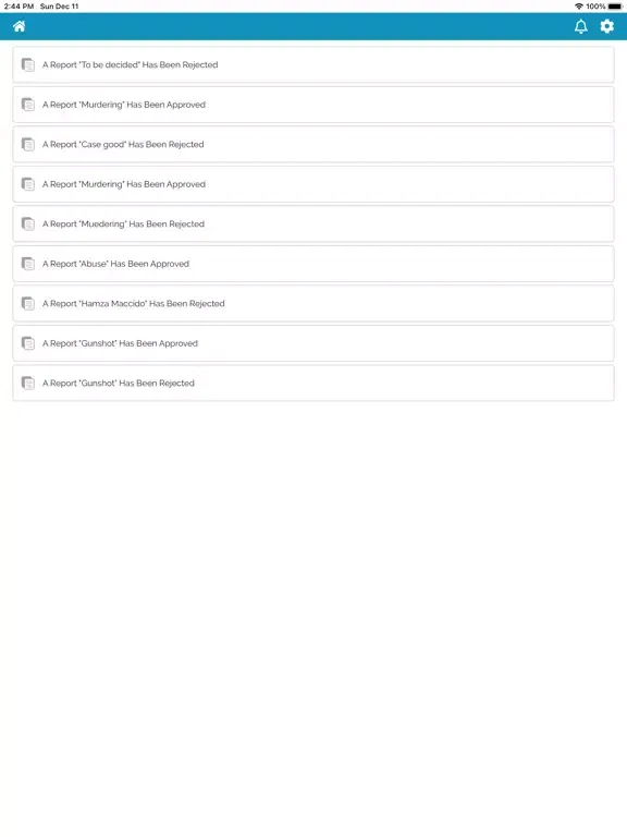 PWAN iPad  Screenshots