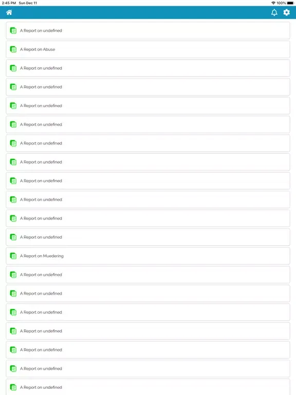 PWAN iPad  Screenshots
