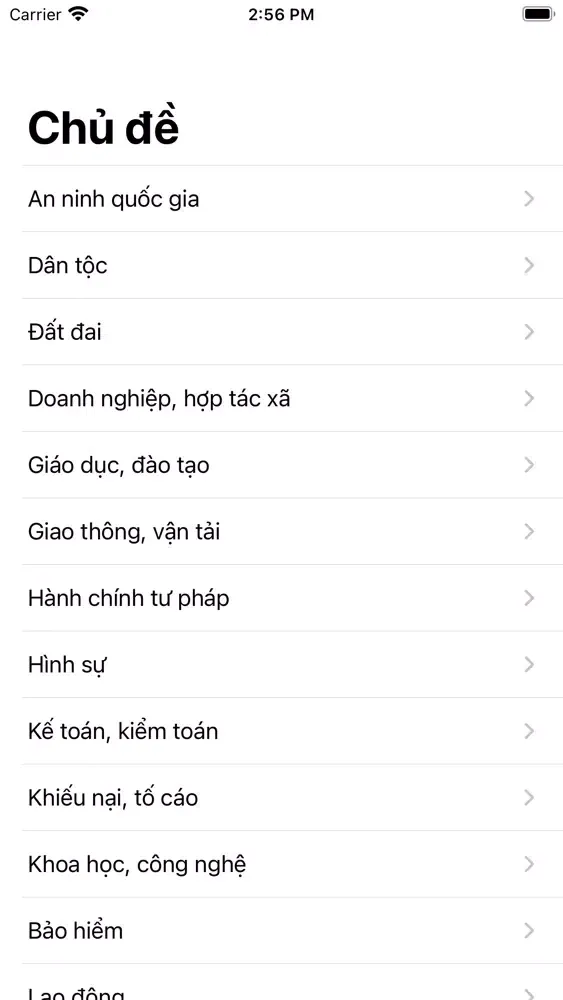Captures d'écran de Pháp Điển
