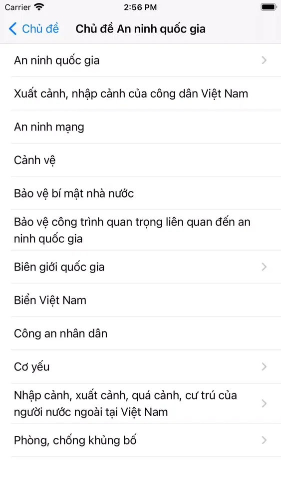 Captures d'écran de Pháp Điển