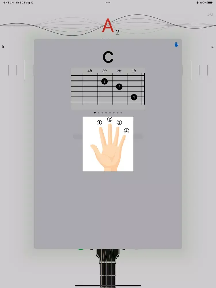 Guitar Tuner : Chord & Tuner iPad  스크린샷